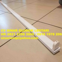 Kap Lampu TL LED Balok Slim Fitting Bisa Copot Ganti